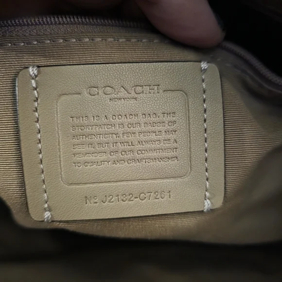 Coach Kacey Satchel Bag In Colorblock - Picture 11 of 15